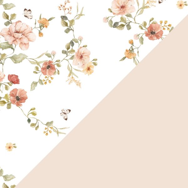 FLORAL Vintage Bedding 100x135CM