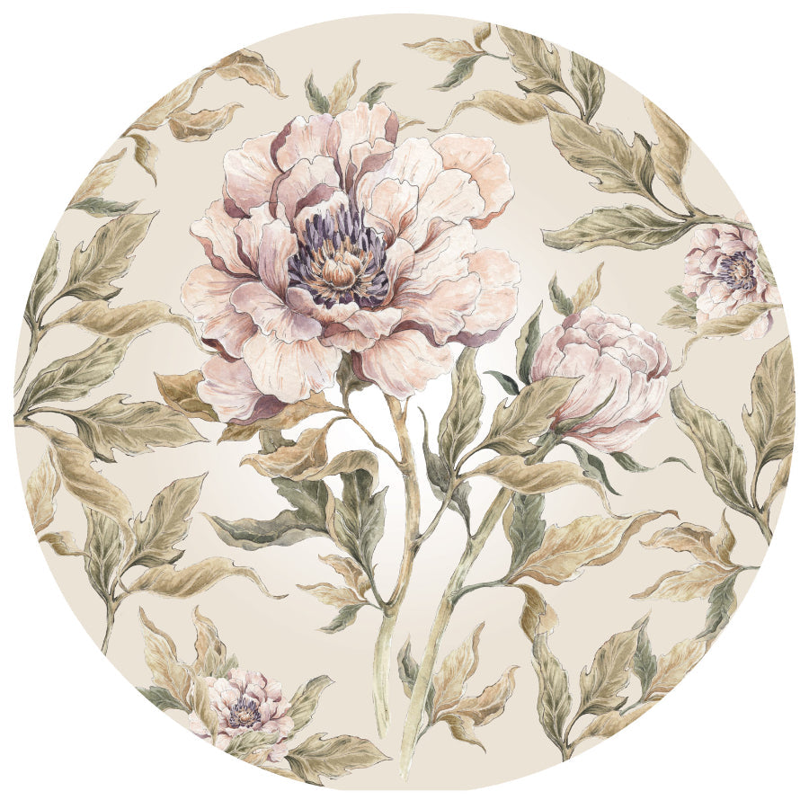 Peony In A Circle