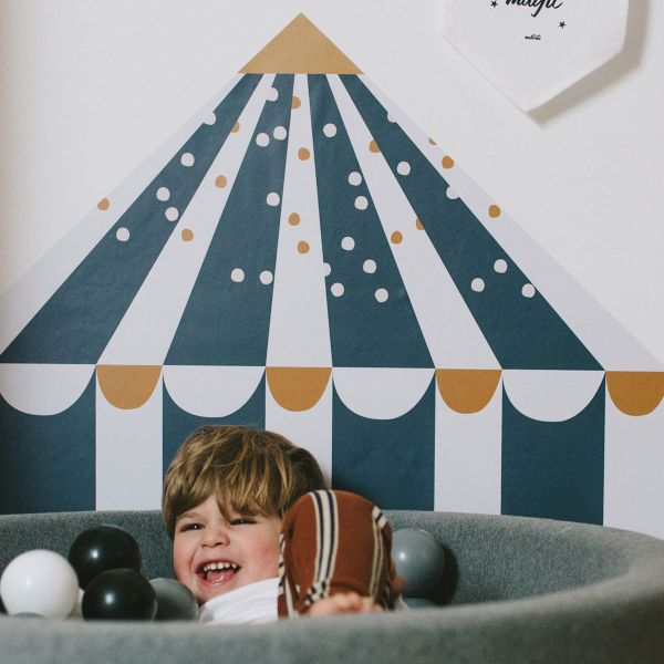 CIRCUS NAVY BLUE Wall Sticker