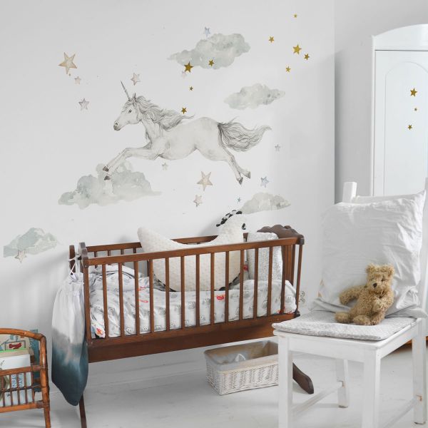 UNICORN In The Sky Wall Sticker