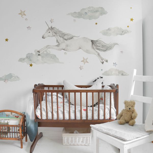 UNICORN In The Sky Wall Sticker