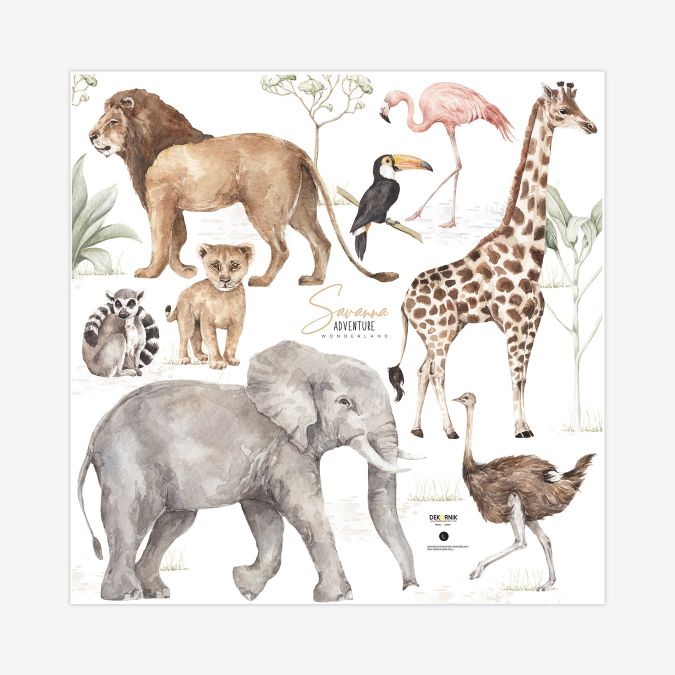 SAVANNA SET Wall Sticker