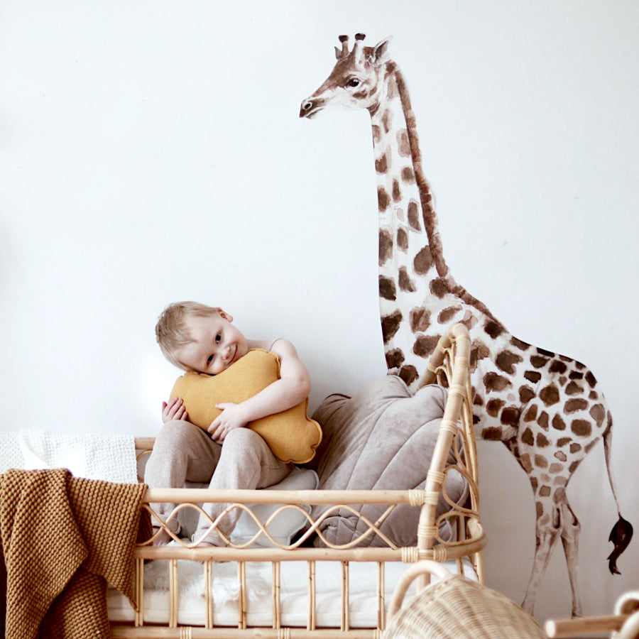 GIRAFFE Savanna Adventure Wall Sticker