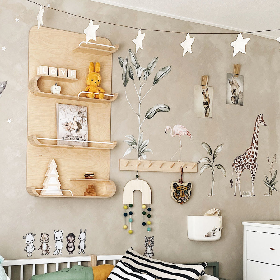 JUNGLE Bontanics Plants Wall Sticker