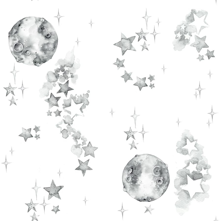 WHITE UNIVERSE Wallpaper 50x280CM