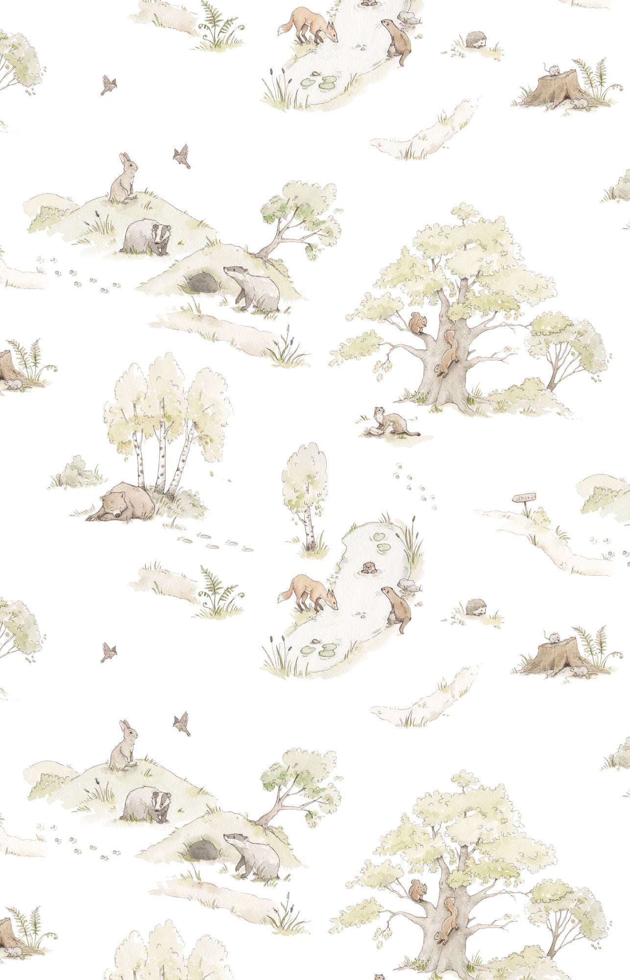 FAIRYTALE FOREST Wallpaper 