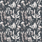 MAGIC Of The Ocean Navy Blue Small Wallpaper