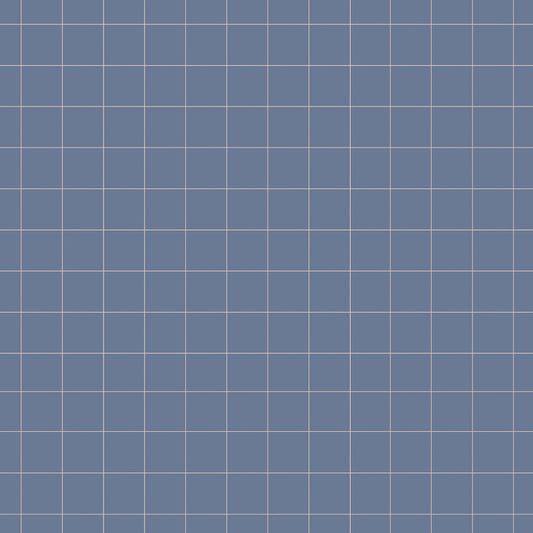 SIMPLE Check Pattern Mic Dove Blue Wallpaper