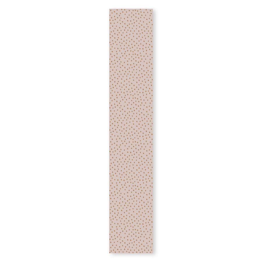 SIMPLE Irregular Dots on Powder Pink Cinnamon Wallpaper