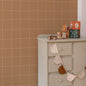 SIMPLE Irregular Check Pattern on Cinnamon Wallpaper