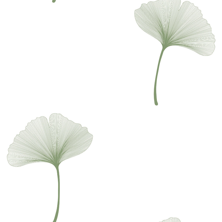 Imagine de fundal SIMPLE Light Gingko Pattern