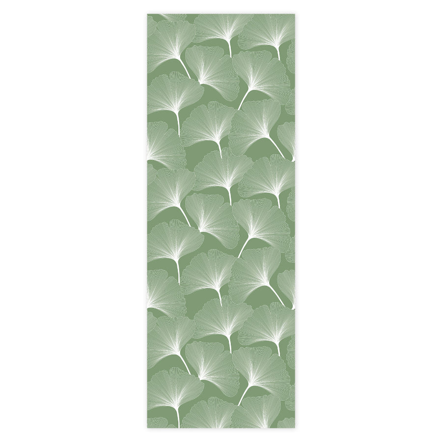 Tapet verde CLASIC Big Gingko Pattern