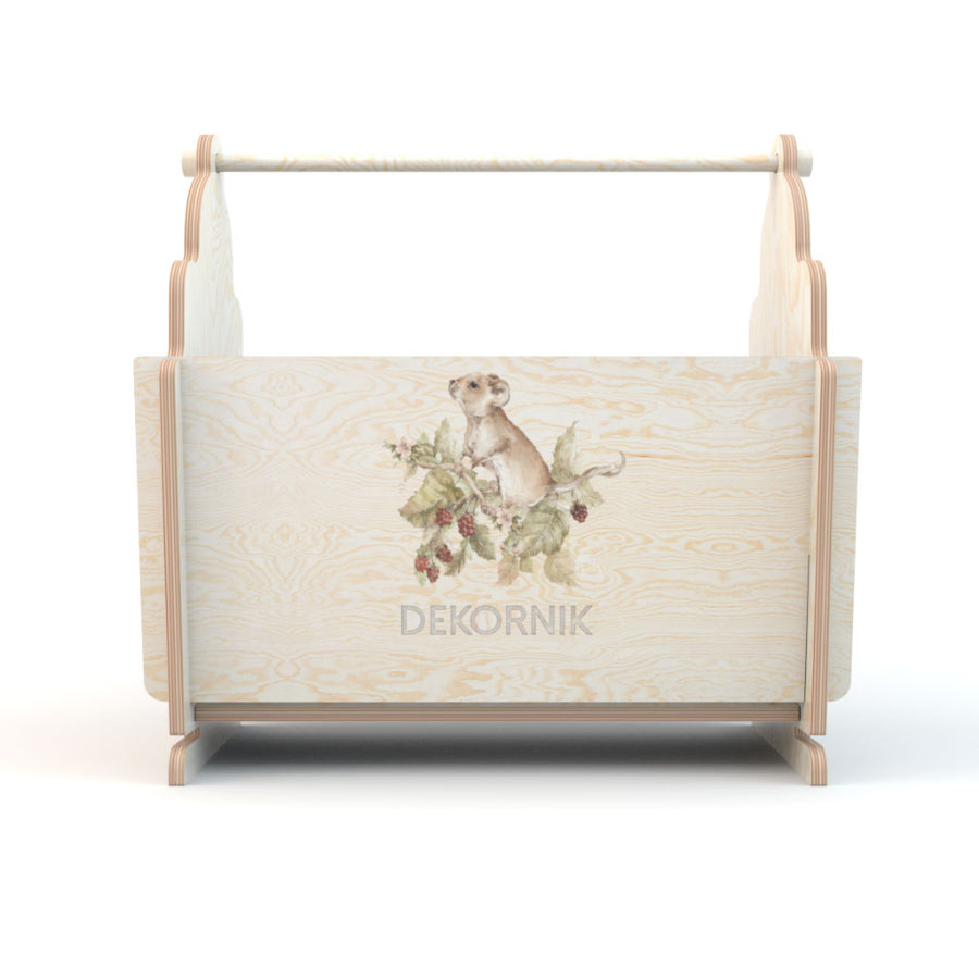 LITTLE Helper / Coș de organizare Cute Forest Animals Mouse 