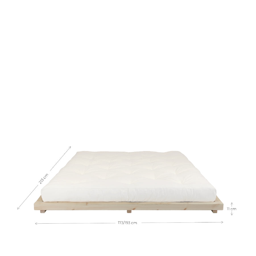 DOCK Bed Natural 160 & 180 CM