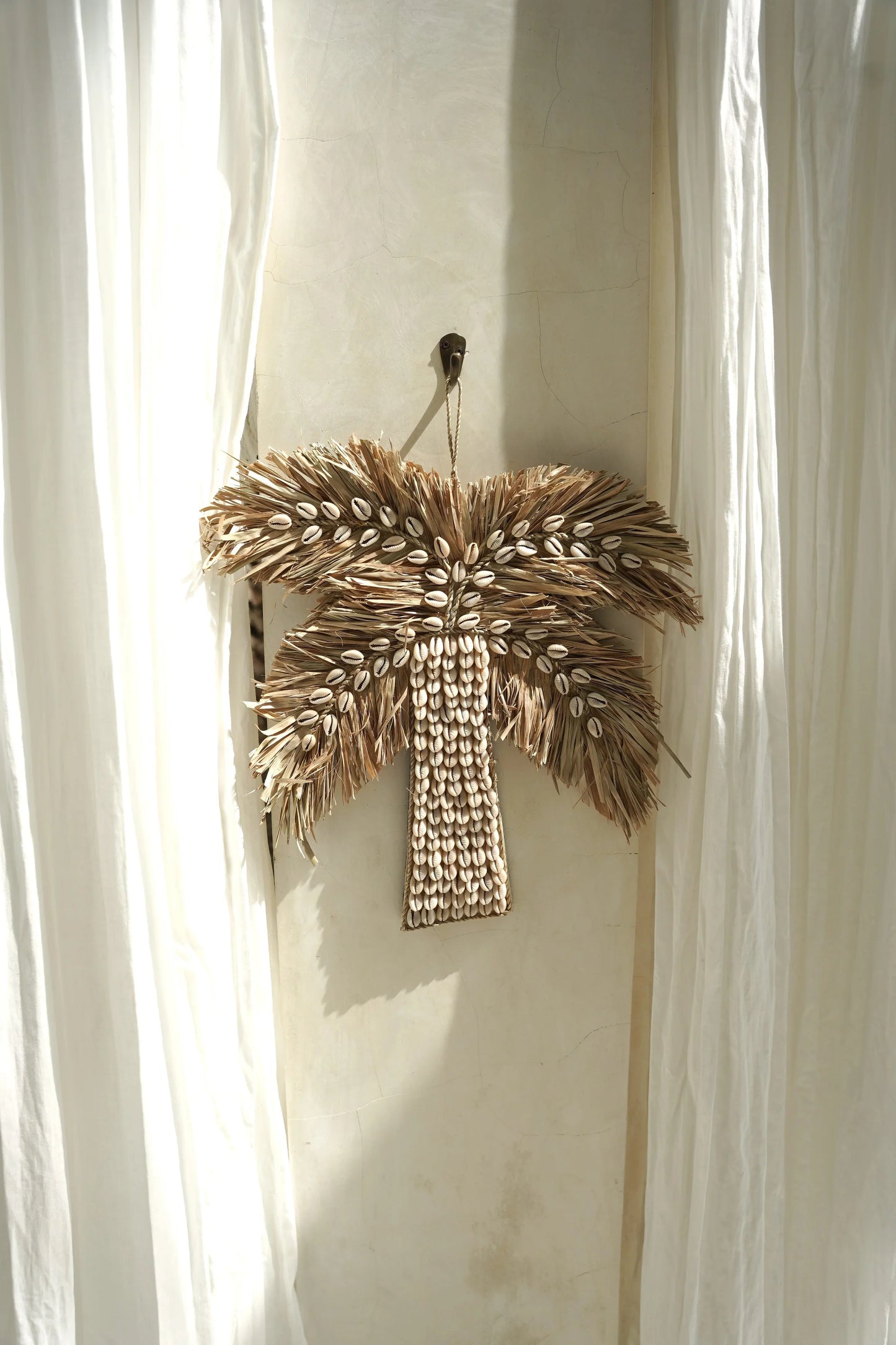 Raffia Shell Palmtree