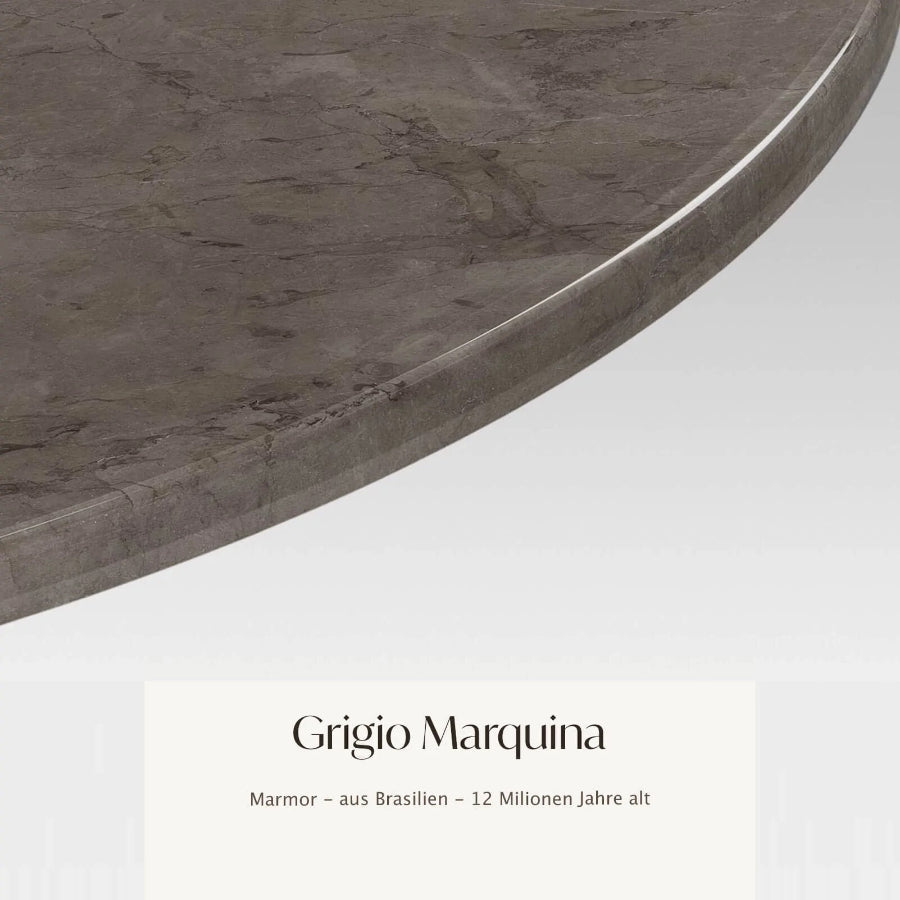 MOUNTAINS Oval Marble Dining Table