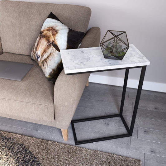 STOCKHOLM Glass Ceramic Laptop Table