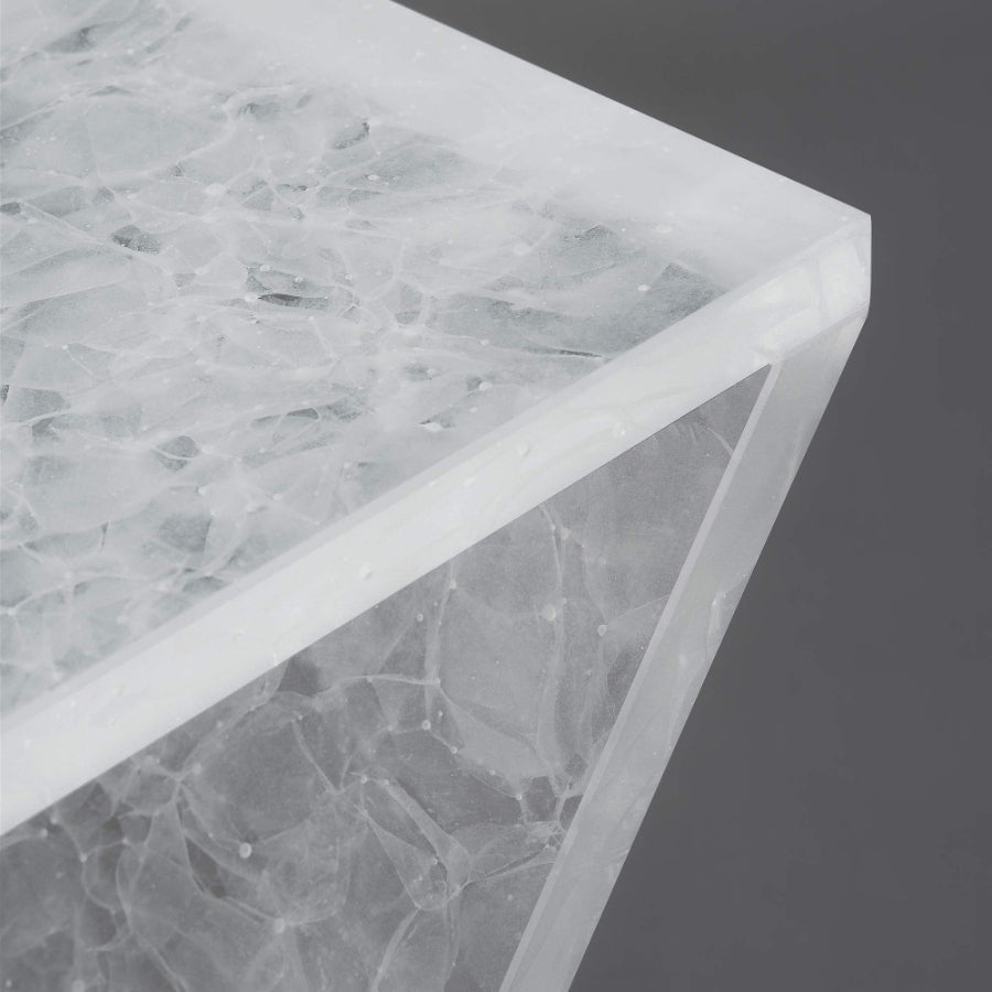 HELSINKI Glass Ceramic Side Table