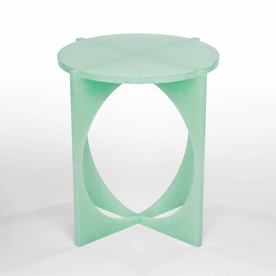 MARSEILLES Glass Ceramic Side Table