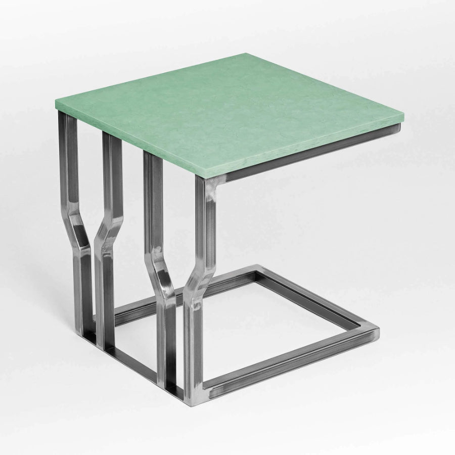 SILICON VALLEY Glass Ceramic Side Table