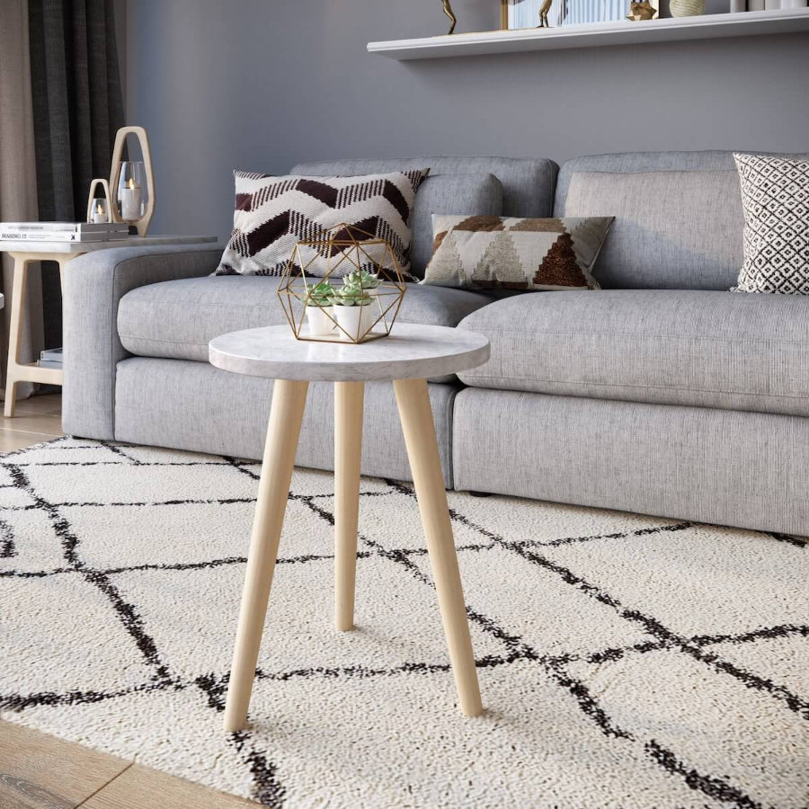 REYKJAVIK Glass Ceramic Side Table