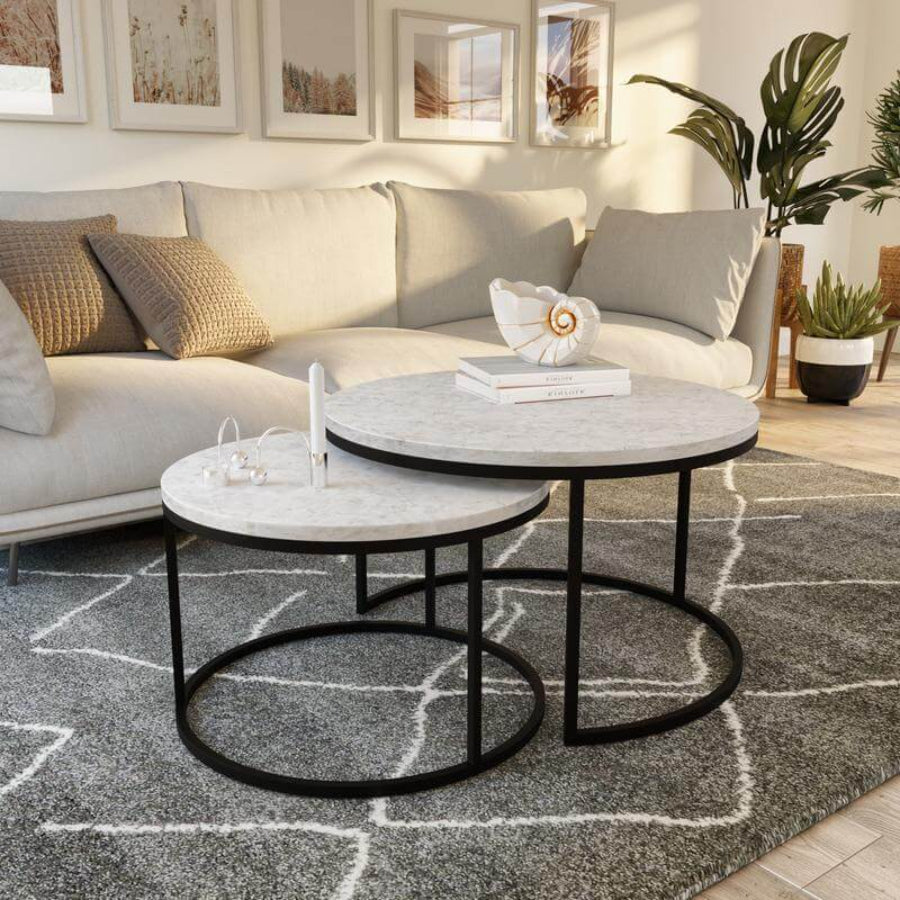 OSLO Glass Ceramic Coffee Tables