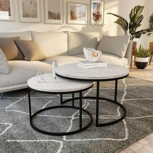 OSLO Glass Ceramic Coffee Tables