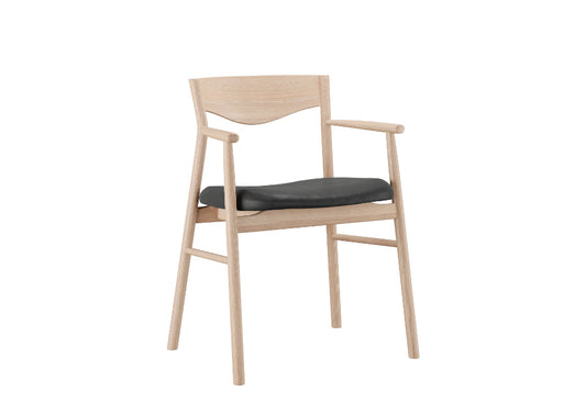 Scaun din piele MARGRETHE