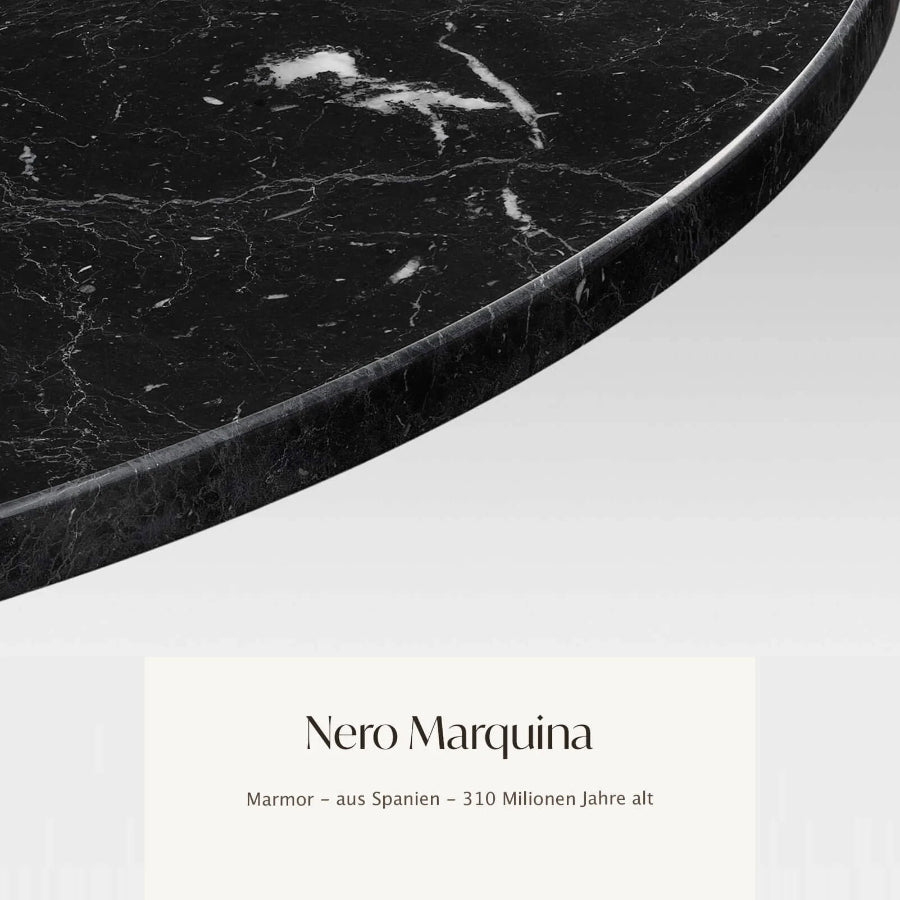 MOUNTAINS Oval Marble Dining Table