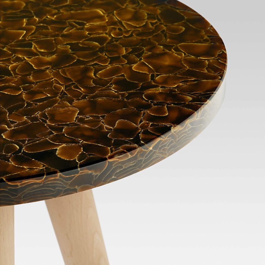 REYKJAVIK Glass Ceramic Side Table