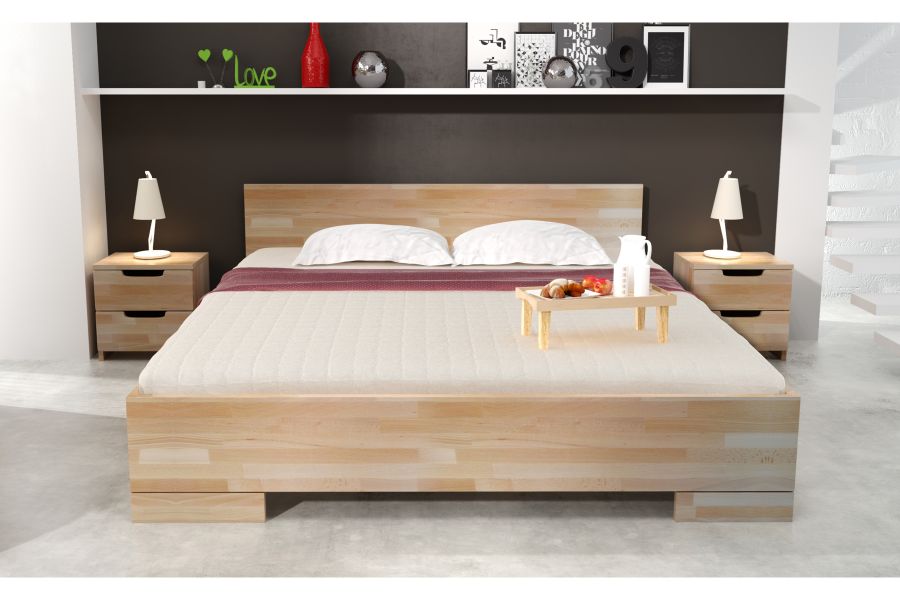 SPECTRUM Beech Maxi with Storage Bed