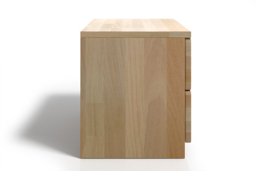 SPECTRUM Beech Maxi Bedside Cabinet