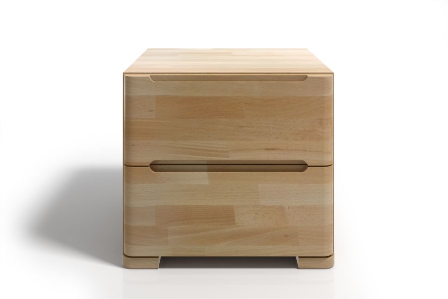 SPARTA Beech Maxi Bedside Cabinet