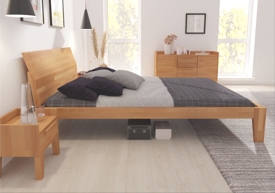 AGAVA Beechwood Bed