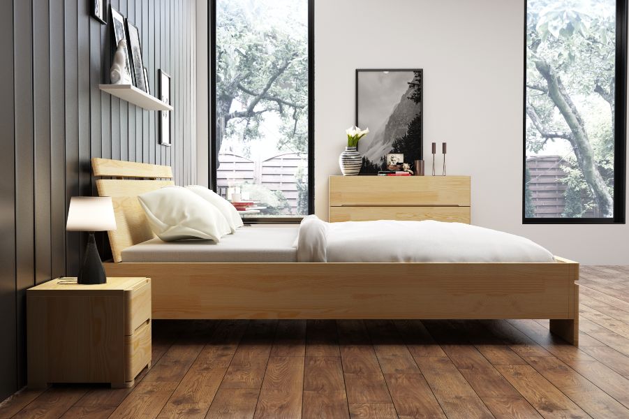 SPARTA Pine Maxi Bed with Storage