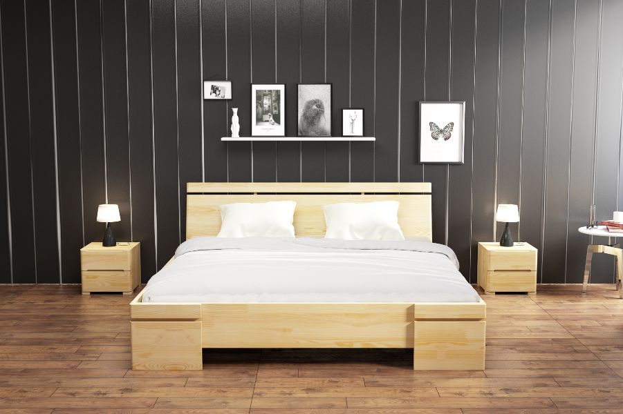 SPARTA Pine Maxi Bed with Storage