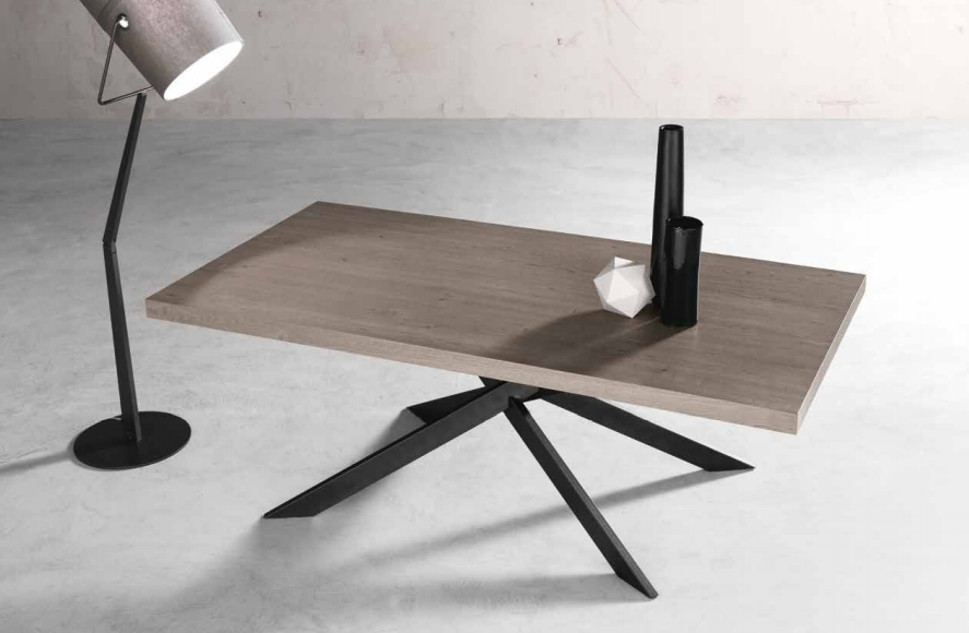 DAVIS Dining Table Crossed Legs 160CM, 180CM & 200CM
