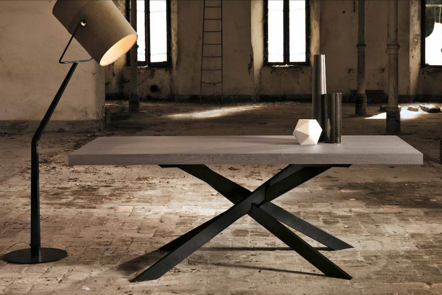 DAVIS Dining Table Crossed Legs 160CM, 180CM & 200CM