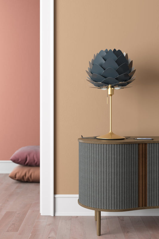 ALUVIA Anthracite Grey Table Lamp