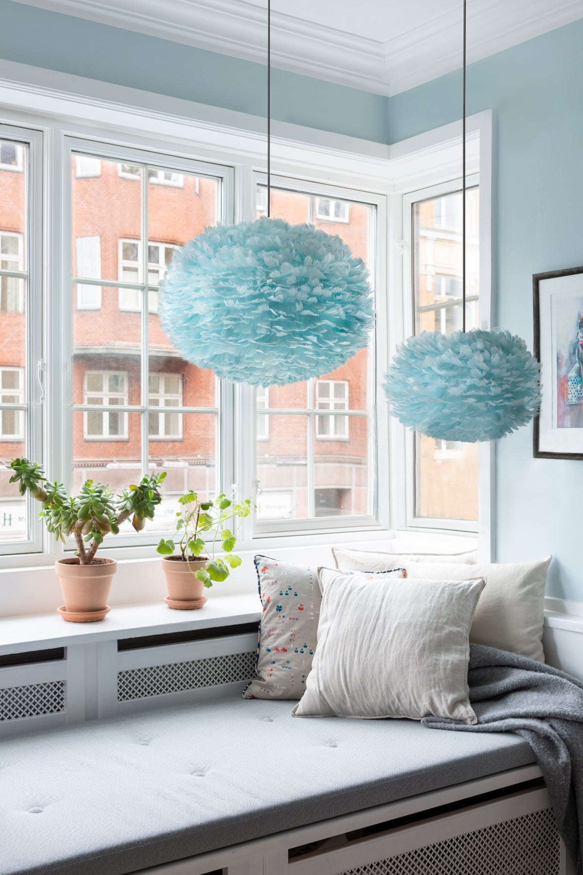 EOS Light Blue Pendant Light