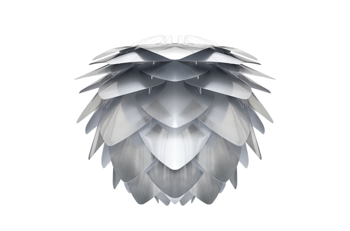 SILVIA Willow Brushed Steel Wall Lamp