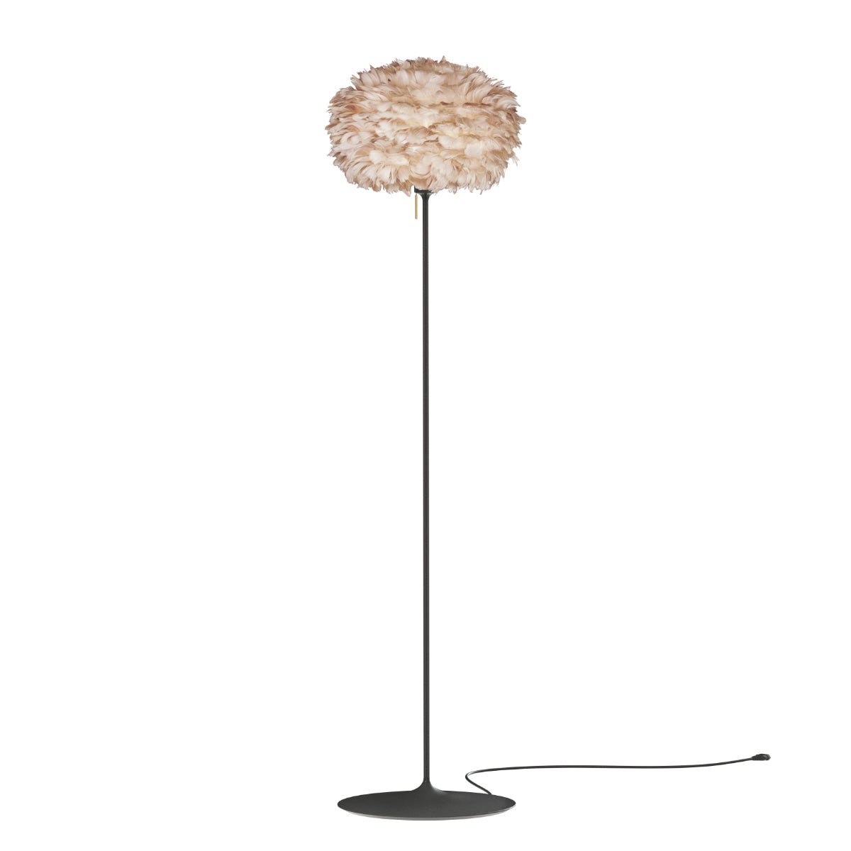 Lampă de podea EOS, maro deschis