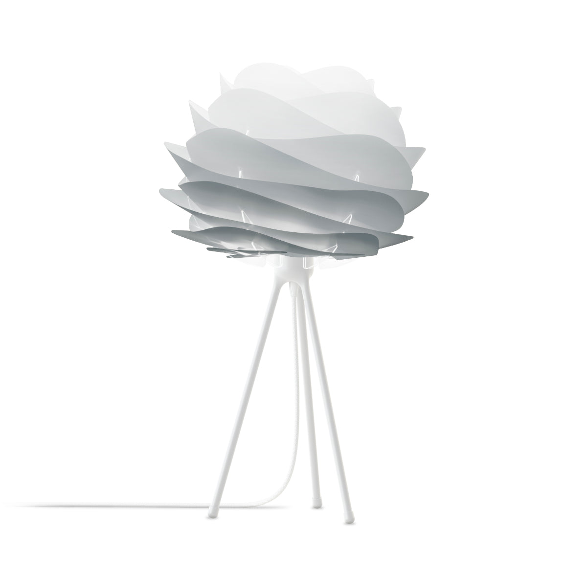 CARMINA Misty Grey Table Lamp