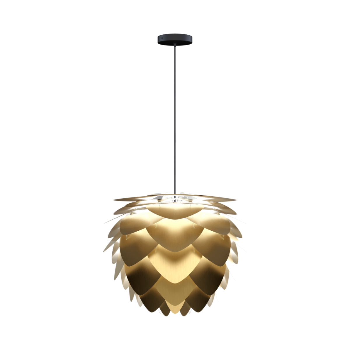 ALUVIA Brushed Brass Pendant Light