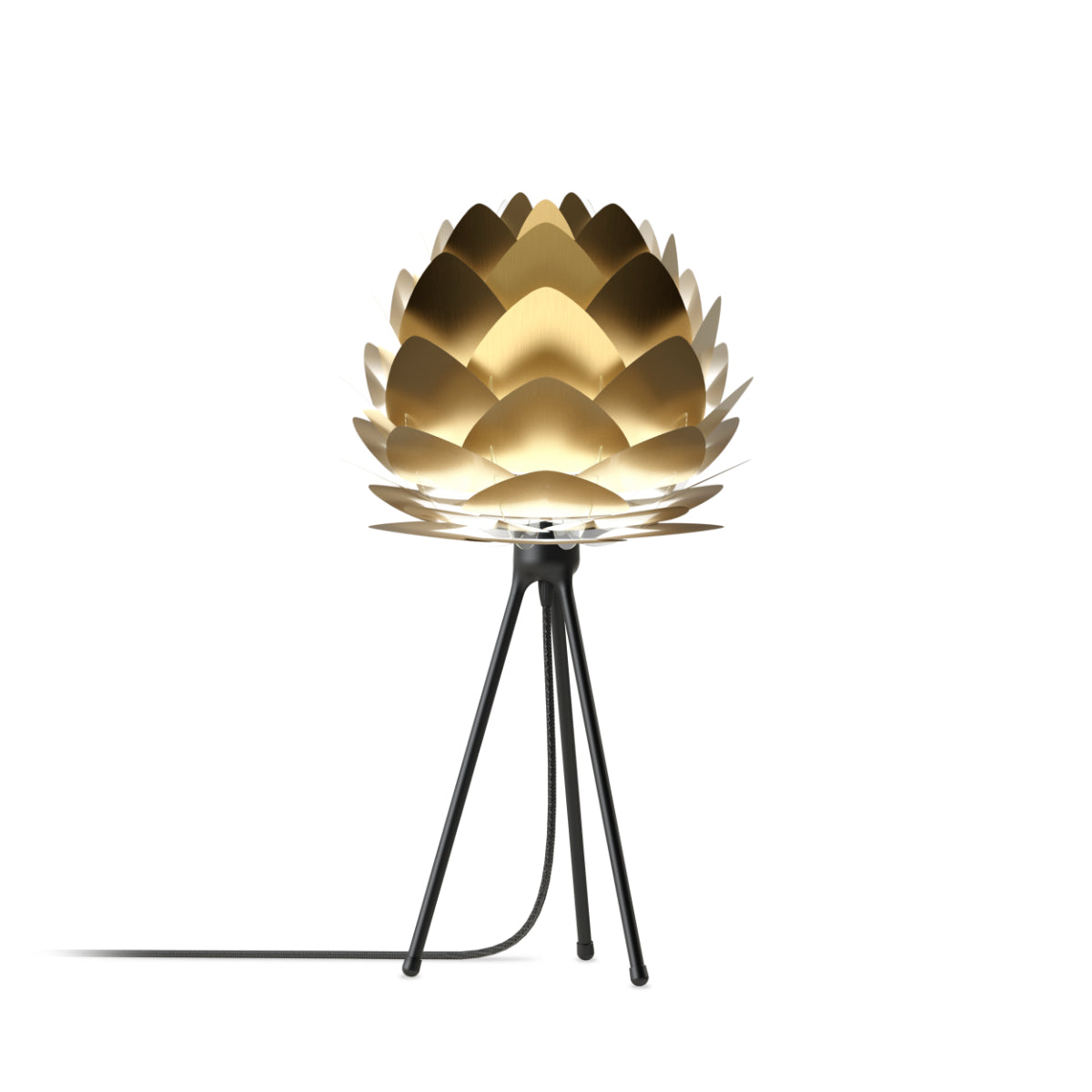 ALUVIA Brushed Brass Table Lamp