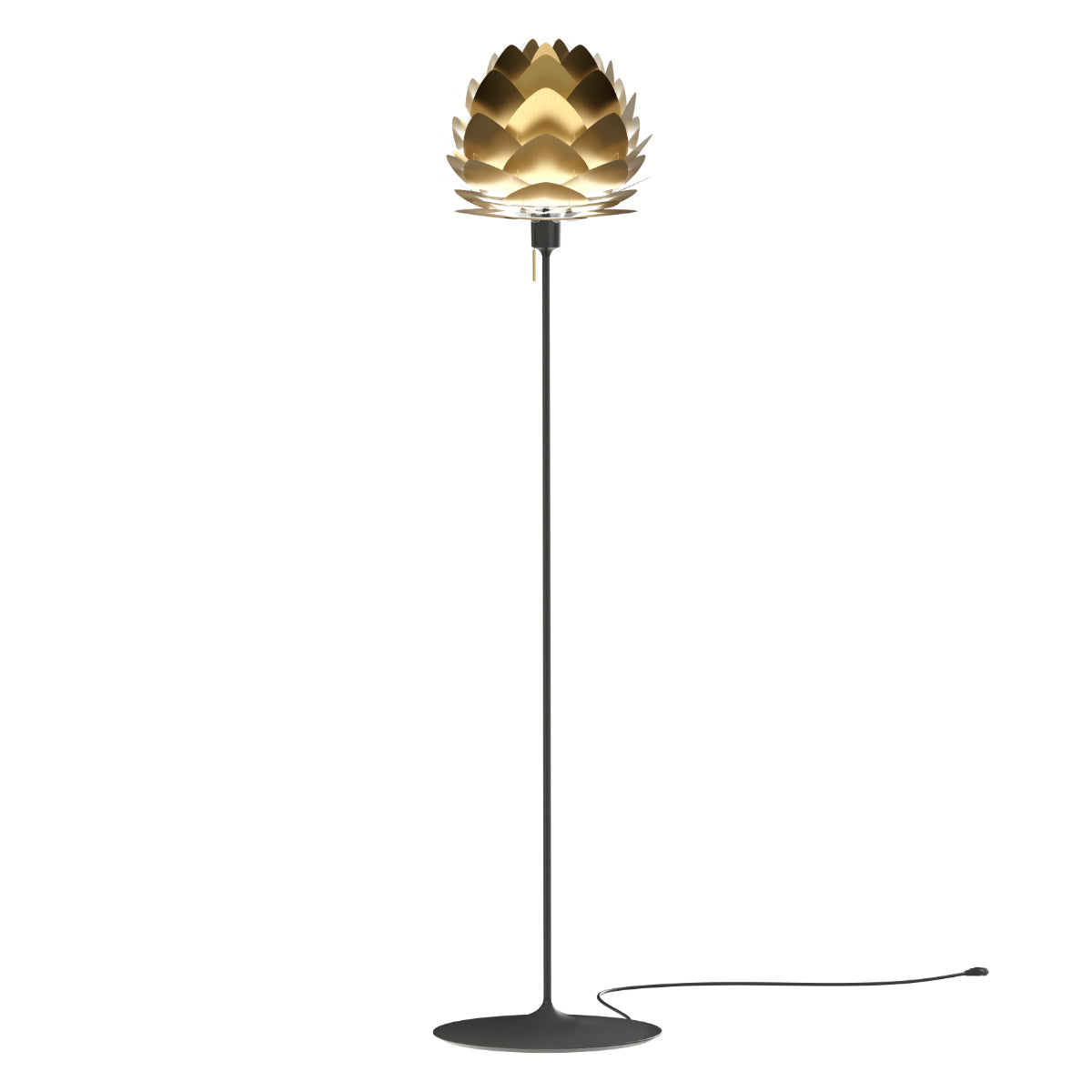 ALUVIA Brushed Brass Floor Lamp