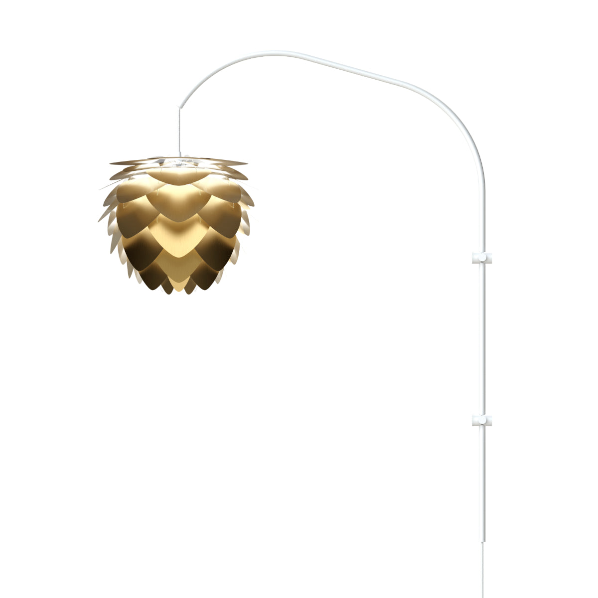 ALUVIA Willow Brushed Brass Wall Lamp