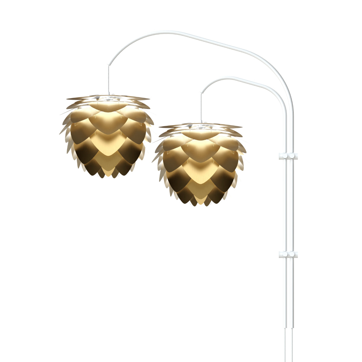 ALUVIA Willow Brushed Brass Wall Lamp