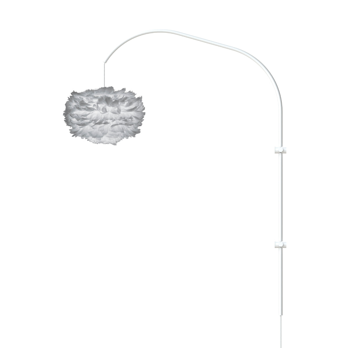 EOS Willow Light Grey Wall Lamp