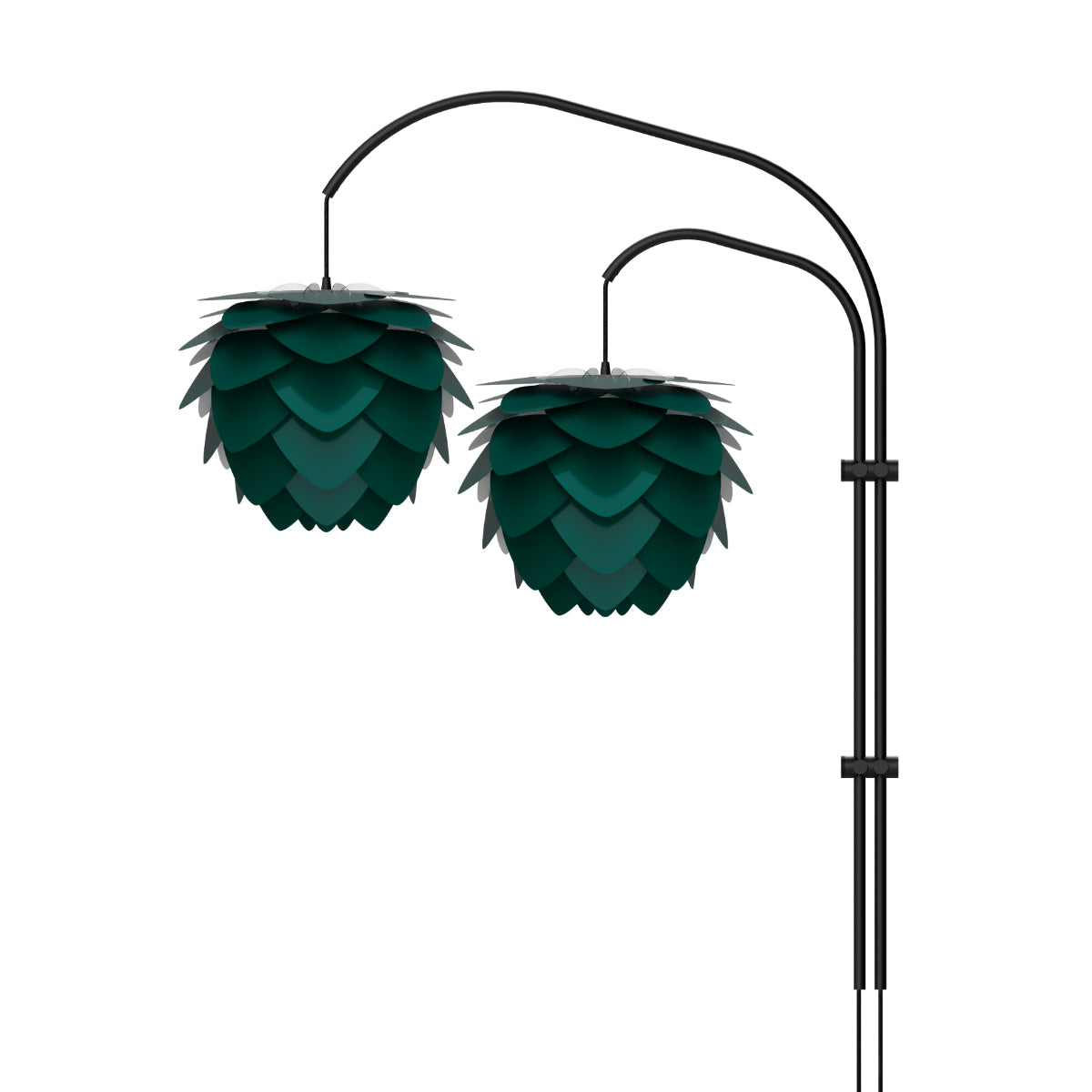 ALUVIA Willow Forest Green Wall Lamp